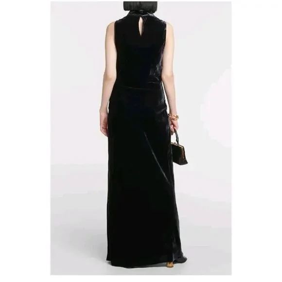 VERONICA BEARD ワンピース Kura velvet maxi dress860231 VERONICA BEARD ワンピース Kura velvet maxi dress860231